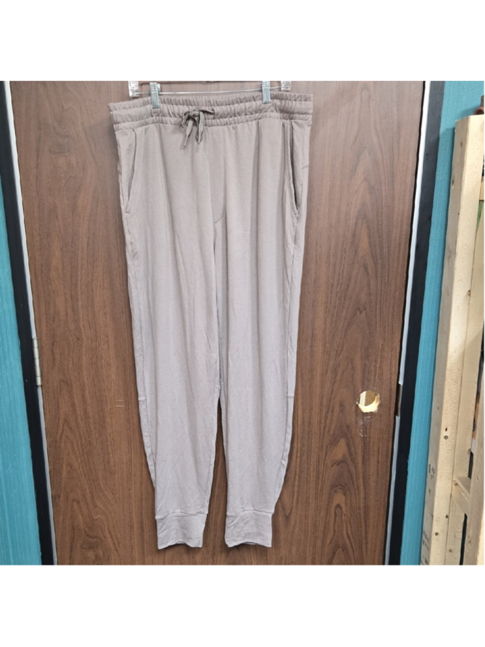 Lole Size XL Beige High Waisted Jogger Lounge Pant
